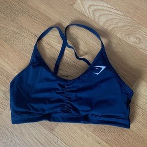 GYMSHARK size M ruched training sports bra